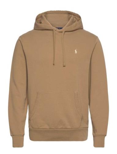 Loopback Fleece Hoodie Tops Sweat-shirts & Hoodies Hoodies Beige Polo ...