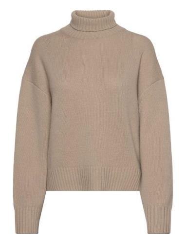 Kendra - Soft Lamb Tops Knitwear Turtleneck Brown Day Birger Et Mikkel...