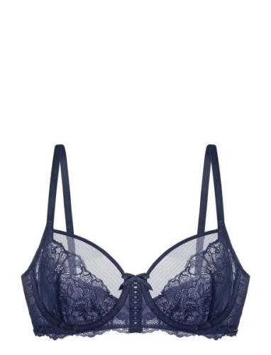 Lyra Wired Bra Lingerie Bras & Tops Wired Bras Blue Dorina