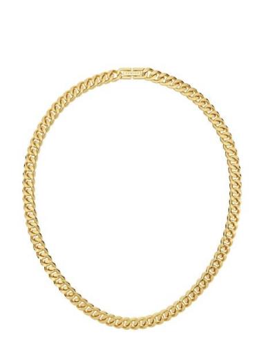 Curb Chain Necklace Accessories Jewellery Necklaces Chain Necklaces Go...