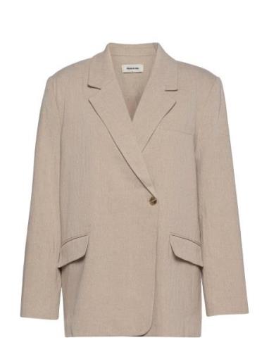 Parkmd Blazer Blazers Single Breasted Blazers Beige Modström