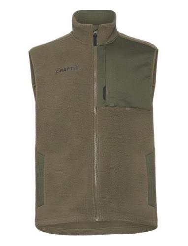 Adv Explore Pile Fleece Vest M Vest Green Craft