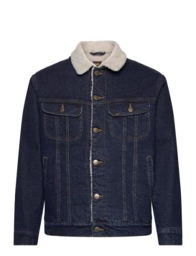 Sherpa Jacket Dongerijakke Denimjakke Blue Lee Jeans