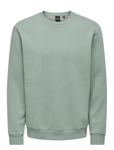 Onsceres Crew Neck Noos Tops Sweat-shirts & Hoodies Sweat-shirts Green...