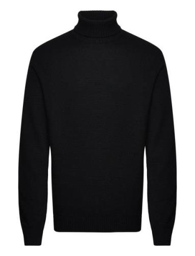 Ragnar Tops Knitwear Turtlenecks Black SIR Of Sweden