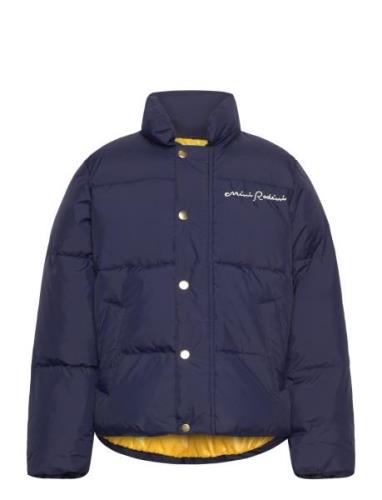 Mini Rodini Society City Puffer Jacket Fôret Jakke Navy Mini Rodini