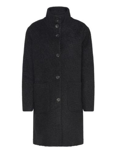 Ferddysz Coat Outerwear Ulljakke Jakke Black Saint Tropez