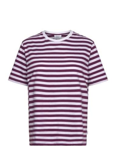 Verkstad T-Shirt Tops T-shirts & Tops Short-sleeved Purple Makia