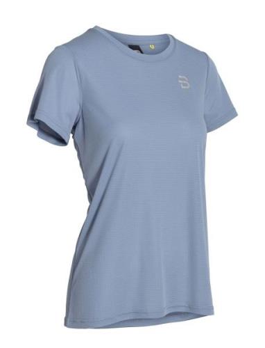 T-Shirt Primary Wmn Sport T-shirts & Tops Short-sleeved Blue Daehlie