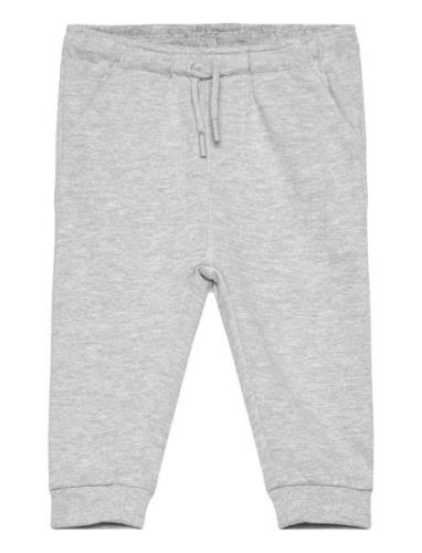 Cotton Jogger-Style Trousers Bottoms Sweatpants Grey Mango