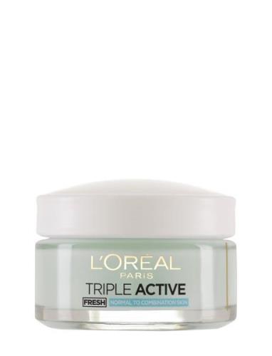 L'oréal Paris Triple Active Fresh Gel Day Cream 50 Ml Dagkrem Ansiktsk...