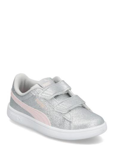 Puma Smash 3.0 Glitz Glam V Ps Sport Sneakers Low-top Sneakers Silver ...