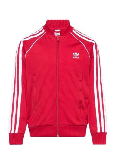 Sst Track Top Sport Sweat-shirts & Hoodies Sweat-shirts Red Adidas Ori...