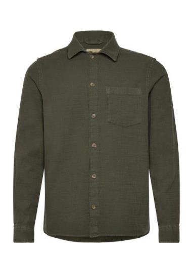 Casual Shirt Tops Overshirts Green Revolution