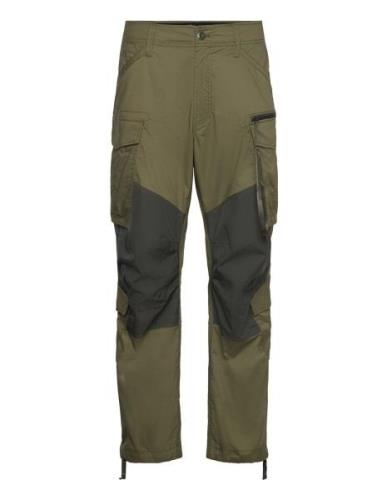 Rovic Zip 3D Loose Bottoms Trousers Cargo Pants Green G-Star RAW