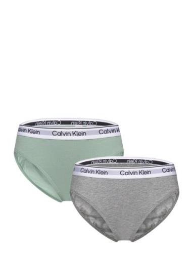 2Pk Bikini Night & Underwear Underwear Underpants Multi/patterned Calv...