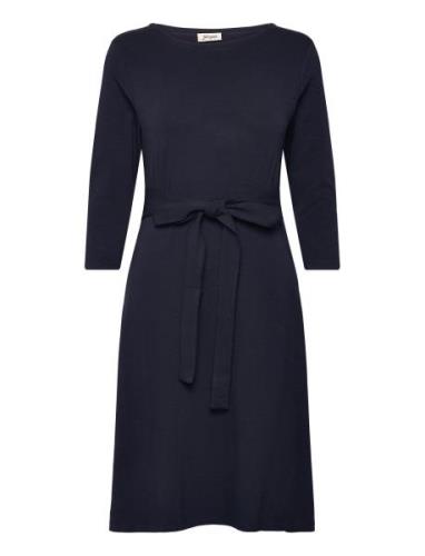 Candice Dress Knelang Kjole Navy Jumperfabriken