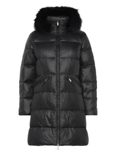 Mw Padded Real Down Coat Fôret Kåpe Black Calvin Klein