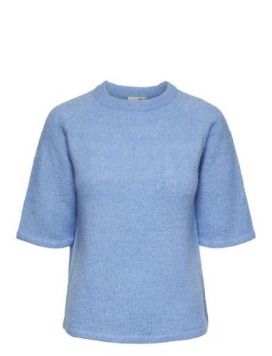 Yasanne 2/4 Knit S. Tops Knitwear Jumpers Blue YAS