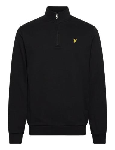 Loopback Quarter Zip Sweat Tops Sweat-shirts & Hoodies Sweat-shirts Bl...