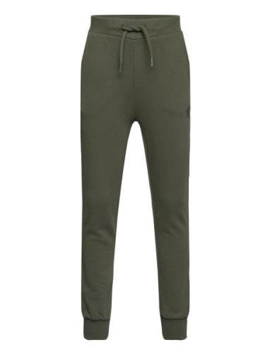 Badge Jog Pant - Gots/Vegan Bottoms Sweatpants Khaki Green Knowledge C...