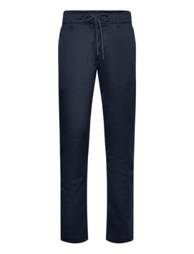 Bs Sachi Regular Fit Chinos Bottoms Trousers Chinos Navy Bruun & Steng...