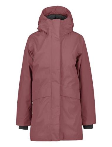 Cajsa Wns Parka 6 Outerwear Rainwear Rain Coats Red Didriksons