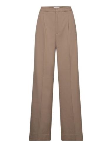 Cmtailor-Pants Bottoms Trousers Wide Leg Beige Copenhagen Muse