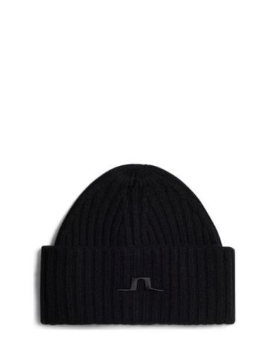 Jive Wool Beanie Accessories Headwear Beanies Black J. Lindeberg