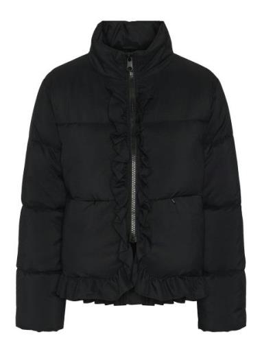 Yasmalino Padded Jacket S. Fôret Jakke Black YAS