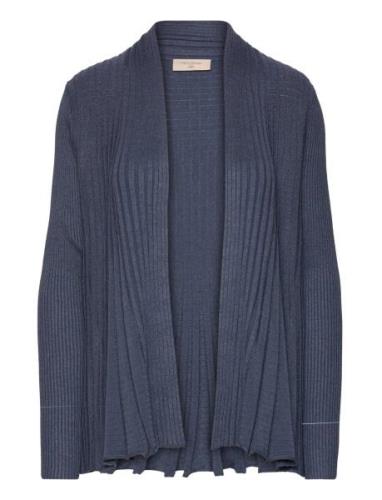 Fqclaudisse-S-Car Tops Knitwear Cardigans Blue FREE/QUENT