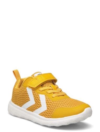 Actus Recycled Jr Sport Sneakers Low-top Sneakers Yellow Hummel