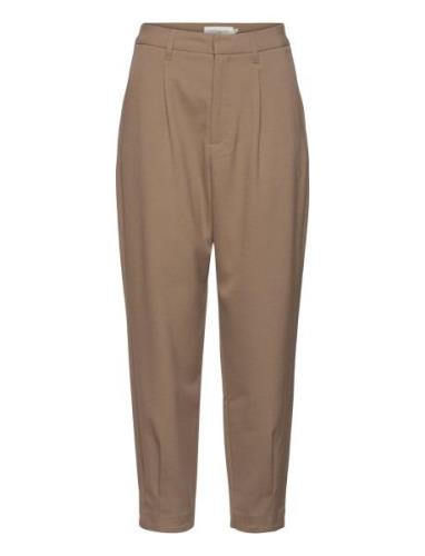 Cmtailor-Pa Bottoms Trousers Straight Leg Brown Copenhagen Muse