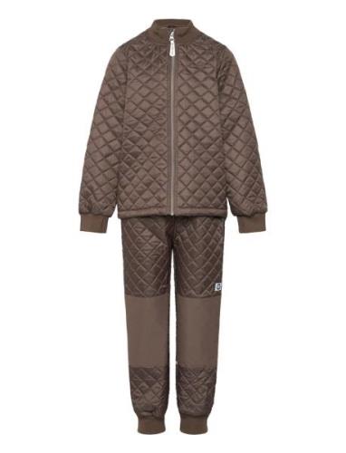 Thermo Set Outerwear Thermo Outerwear Thermo Sets Brown Mikk-line