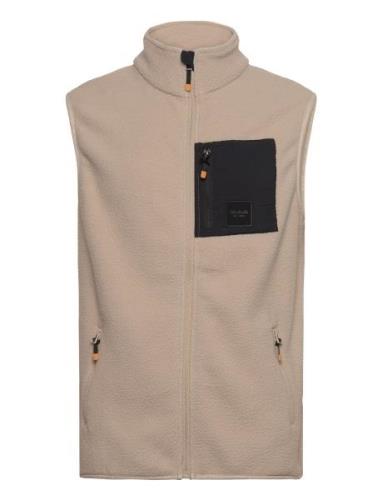 Basecamp Fleece Vest 2.0 Sport Vests Beige Bula