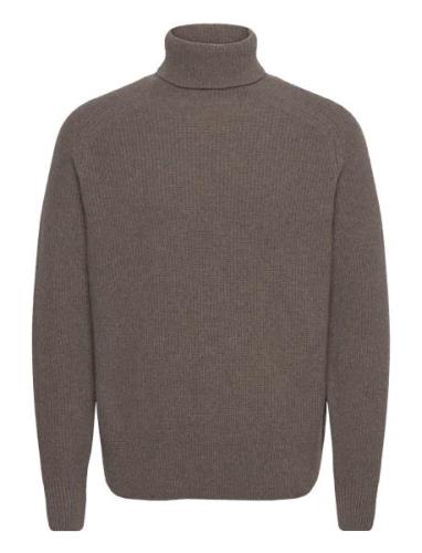 C-Evento Tops Knitwear Turtlenecks Beige BOSS