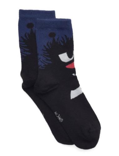 Lustig Stinky Strumpor Socks & Tights Socks Navy Martinex