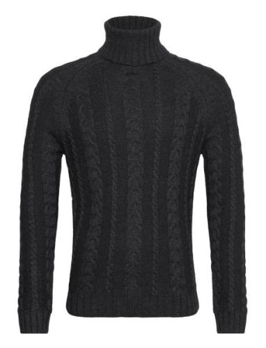 Bs Kano Regular Fit Knitwear Tops Knitwear Turtlenecks Black Bruun & S...