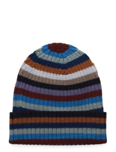 Rib Beanie Accessories Headwear Hats Beanie Multi/patterned FUB