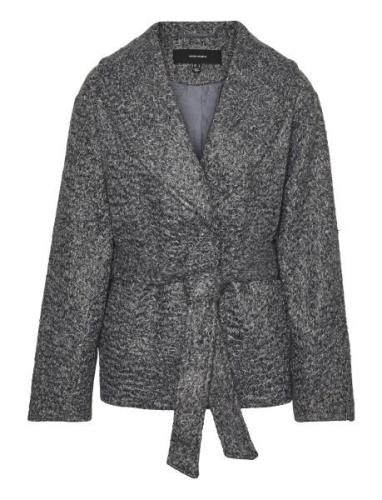 Vmelitebergen Jacket Boo Ulljakke Jakke Grey Vero Moda