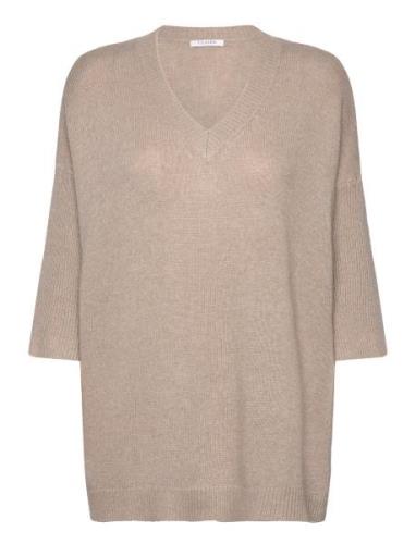 Cwpia - Pullover Tops Knitwear Jumpers Beige Claire Woman