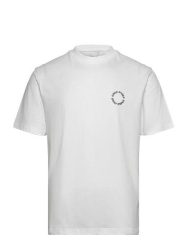 Orbit T-Shirt Designers T-shirts Short-sleeved White Daily Paper