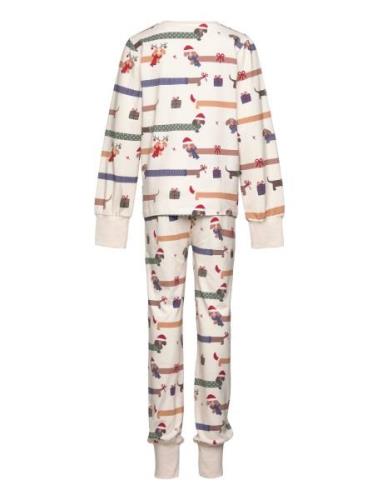 Two Piece Pyjamas Pyjamas Sett Multi/patterned Geggamoja