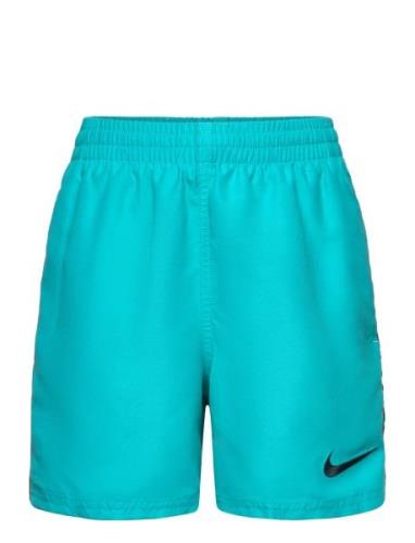 Nike Logo Tape Lap 4" Volley Short Sport Swimshorts Blue NIKE SWIM