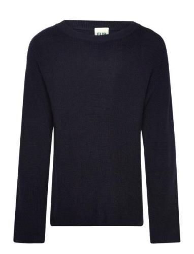 Classic Sweater Tops Knitwear Pullovers Navy FUB