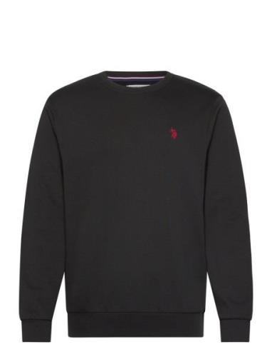 Hugo Reg Sw Uspa M Sweat Tops Sweat-shirts & Hoodies Sweat-shirts Blac...