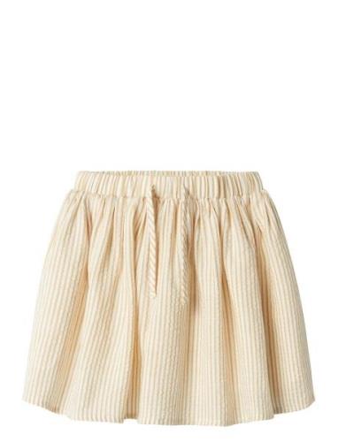 Nmflino Skirt Lil Dresses & Skirts Skirts Short Skirts Yellow Lil'Atel...