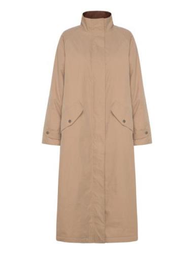 Frolli Ja 2 Trench Coat Kåpe Beige Fransa