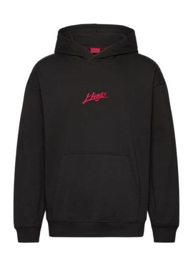 Dlogolong Designers Sweat-shirts & Hoodies Hoodies Black HUGO