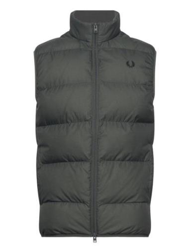 Insulated Gilet Vest Green Fred Perry